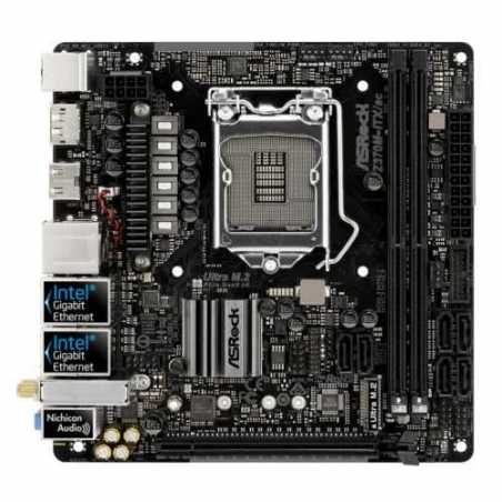 Asrock Z370M-ITX/AC, Intel Z370, 1151, Mini ITX, 2 DDR4, 2 HDMI, DP, Dual LAN, Wi-Fi