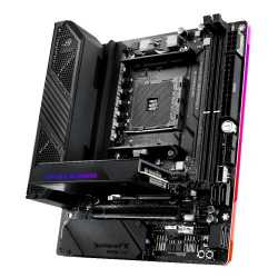 Asus ROG CROSSHAIR VIII IMPACT, AMD X570, AM4, Mini DTX, Wi-Fi, 2 x M.2 + SO-DIMM.2 Card (Dual M.2), RGB Lighting