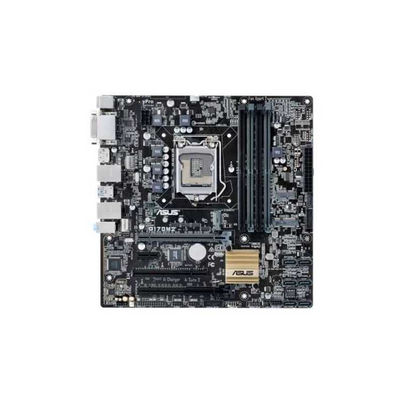 Asus Q170M2 for Enterprises, Intel Q170, 1151, Micro ATX, DDR4, Business-Grade Tech Support, M.2