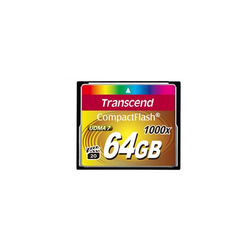 Transcend 64GB 1066x Compact Flash Card