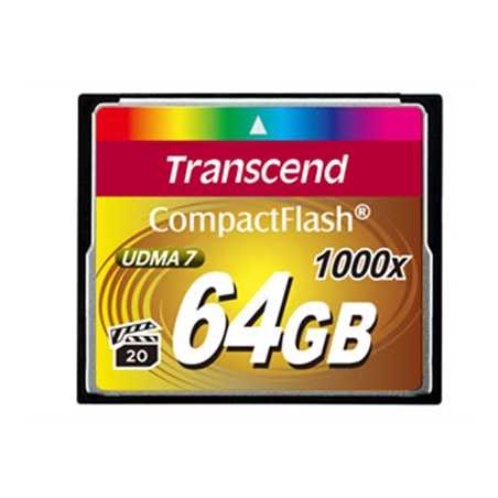 Transcend 64GB 1066x Compact Flash Card