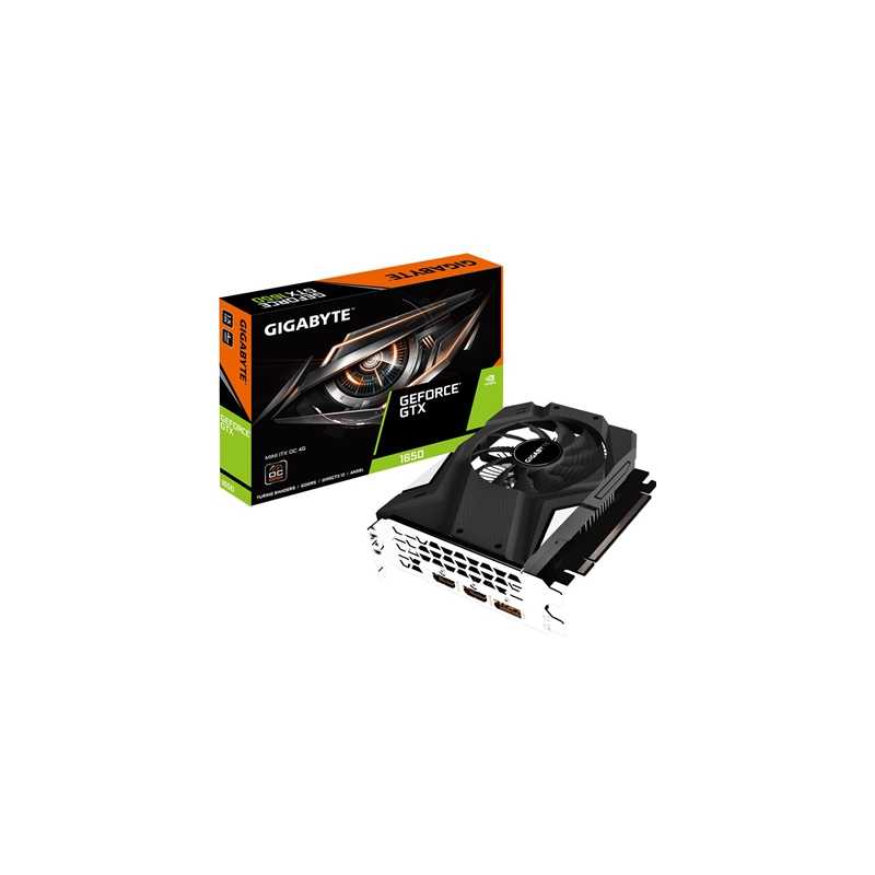 Gigabyte Nvidia GeForce GTX 1650 Mini ITX OC 4GB Single Fan Graphics Card