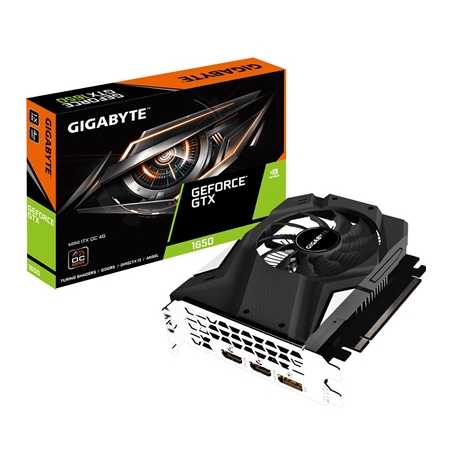 Gigabyte Nvidia GeForce GTX 1650 Mini ITX OC 4GB Single Fan Graphics Card