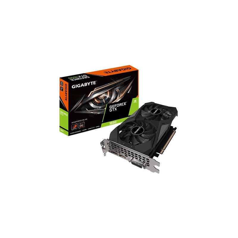 Gigabyte GeForce GTX 1650 GDDR6 WINDFORCE OC 4GB Dual Fan Graphics Card