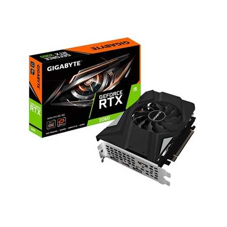 Gigabyte Nvidia GeForce RTX 2060 Mini ITX OC 6GB Single Fan Graphics Card