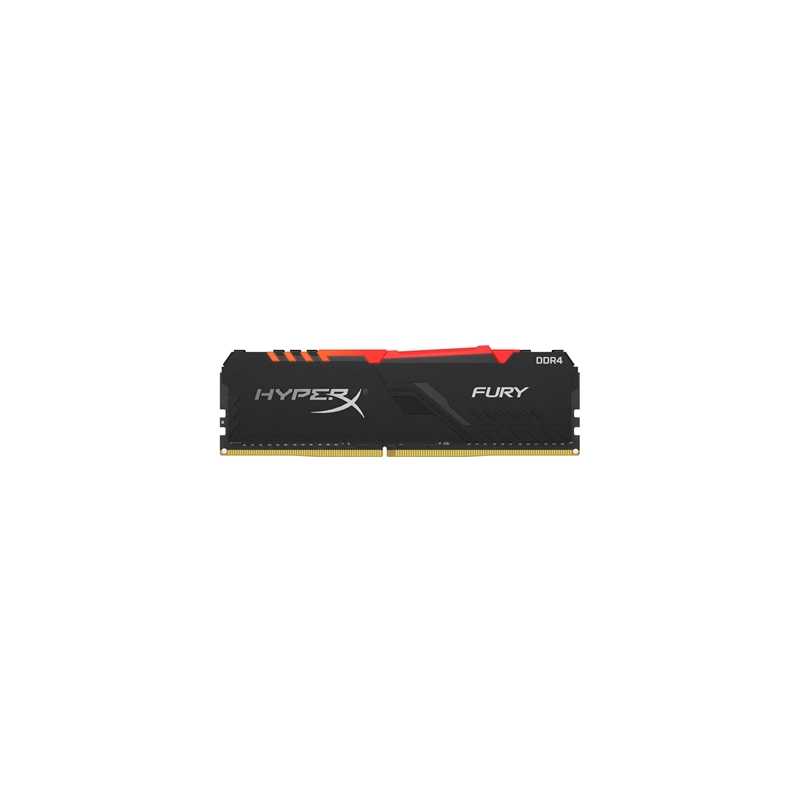 Kingston HyperX Fury RGB 16GB Black Heatsink (1x16GB) DDR4 3200MHz DIMM ...