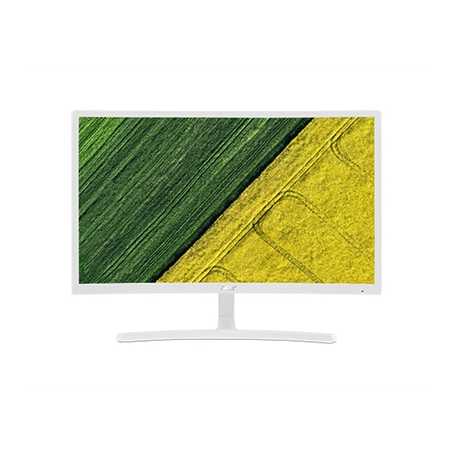 Acer ED242QR 23.6" Curved Full HD VGA/HDMI White Monitor