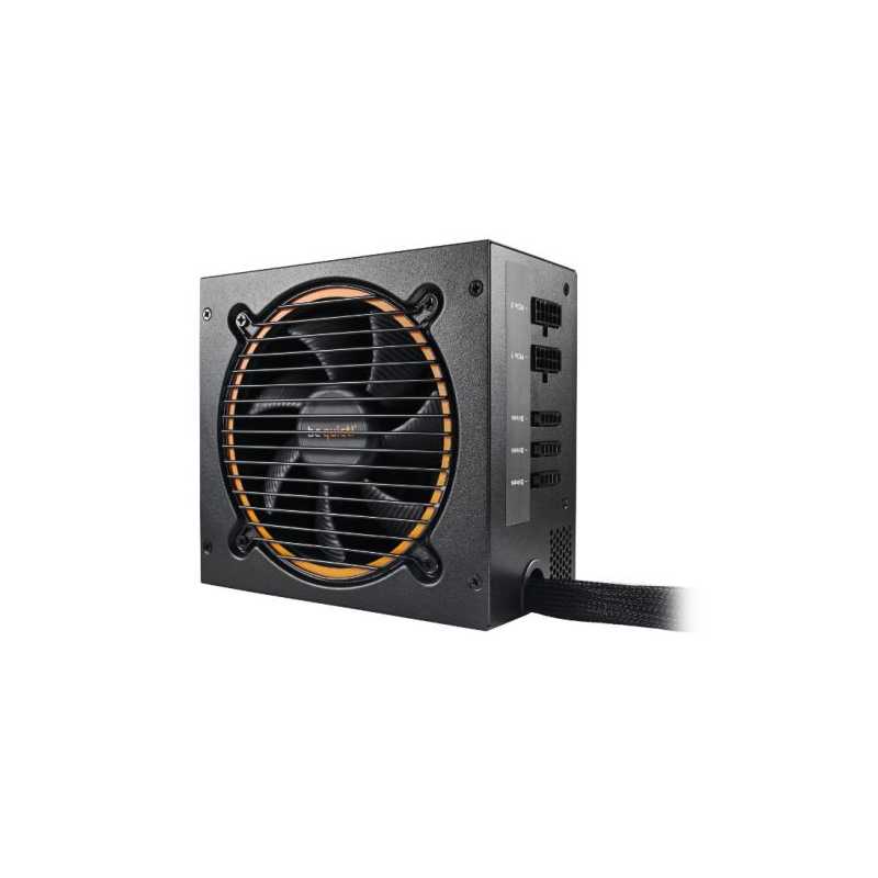 Be Quiet! 600W Pure Power 10 CM PSU, Semi-Modular, Rifle Bearing Fan, 80 Silver, Cont. Power