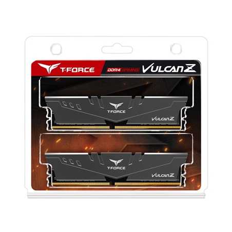 Team T-Force Vulcan Z 32GB Silver Heatsink (2 x 16GB) DDR4 3600MHz DIMM System Memory