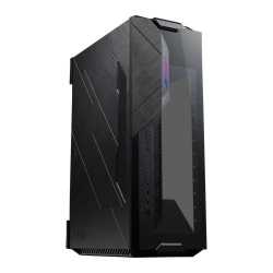 Asus ROG Z11 Mini-ITX/-DTX RGB Gaming Case with Glass Panels, Tilt Design, USB-C, 3-slot GFX & 240mm Radiator Support, ARGB cont