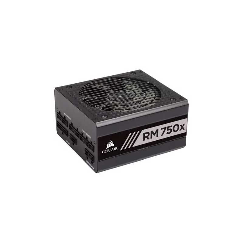 Corsair 750W RMx Series RM750X PSU, Fluid Dynamic Fan, Fully Modular, 80+ Gold