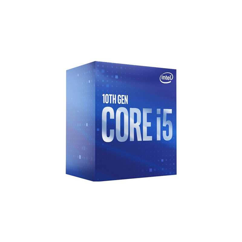 Intel Core I5-10400F CPU, 1200, 2.9 GHz (4.3 Turbo), 6-Core, 65W