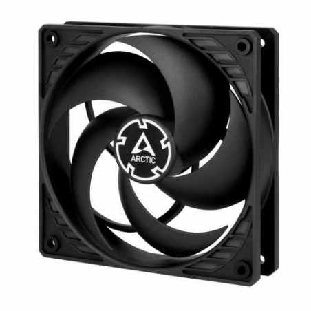 Arctic P12 12cm PWM PST CO Case Fan for Continuous Operation, Black, Fluid Dynamic Bearing, 10 Year Warranty