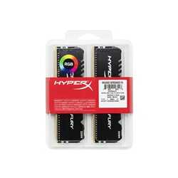 Kingston HyperX Fury RGB 32GB Black Heatsink (2x16GB) DDR4 3000MHz DIMM System Memory