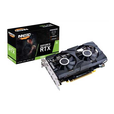 Inno3D Nvidia GeForce RTX 2060 Twin X2 6GB Dual Fan Graphics Card