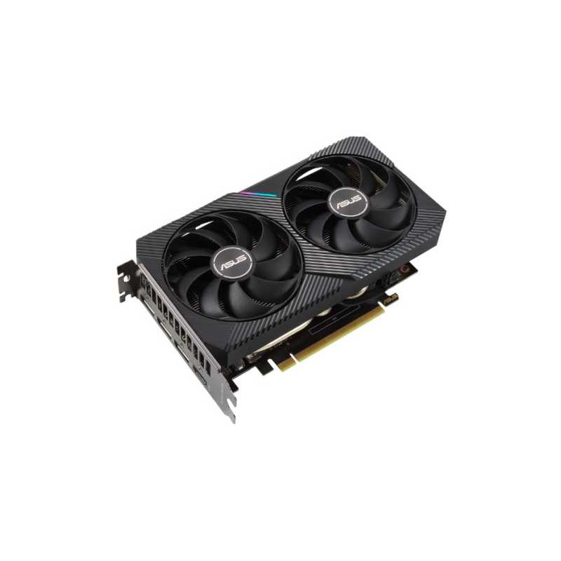 Asus DUAL RTX3060 Ti V2 MINI OC, PCIe4, 8GB DDR6, HDMI, 3 DP