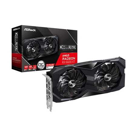 ASRock AMD Radeon RX 6600 XT Challenger D 8GB OC Dual Fan Graphics Card