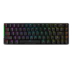 Asus ROG FALCHION NX BROWN Compact 65% Mechanical RGB Gaming Keyboard, Wireless/USB, ROG NX Brown Switches, Per-key RGB Lighting