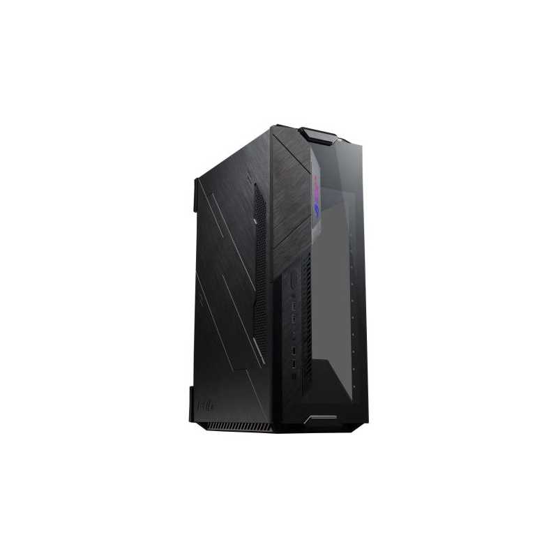 Asus ROG Z11 Mini-ITX/-DTX RGB Gaming Case with Glass Panels, Tilt Design, USB-C, 3-slot GFX & 240mm Radiator Support, ARGB Cont