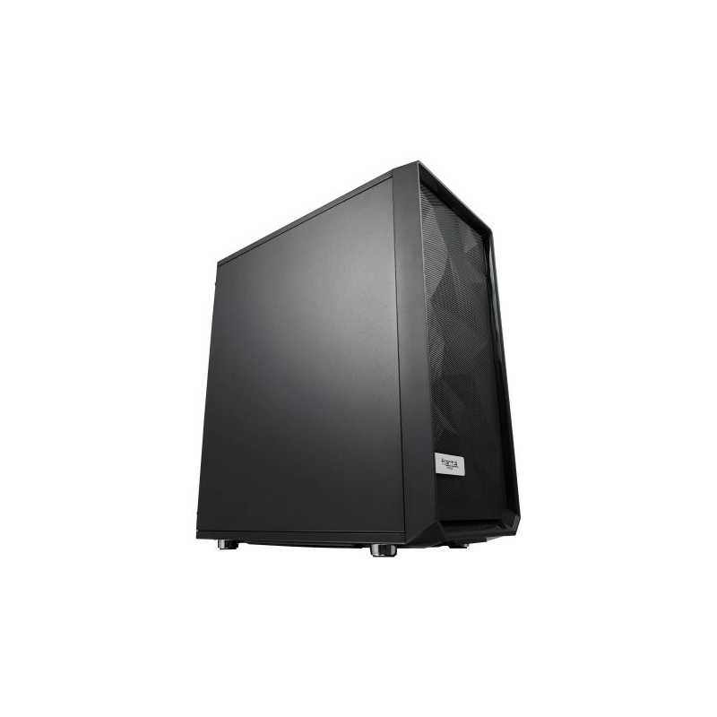 Fractal Design Meshify C (Black Solid) Gaming Case, ATX, Angular Mesh Front, High-airflow, 2 x 12cm Fans