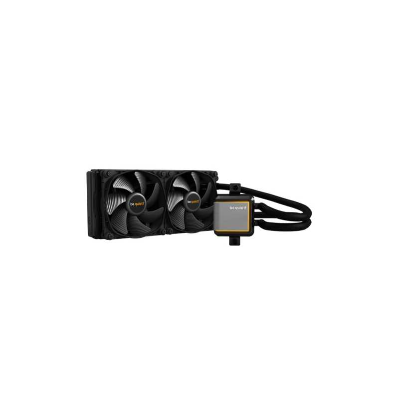 Be Quiet! Silent Loop 2 240mm ARGB Liquid CPU Cooler, Dampened & Adjustable Pump, 3 x 12cm Silent Wings 3 PWM Fans