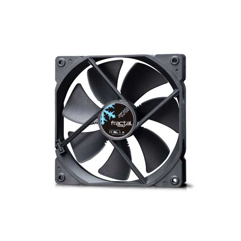 Fractal Design Dynamic X2 GP-14 14cm Case Fan, Long Life Sleeve Bearing, Counter-balanced Magnet, 1000 RPM, Black