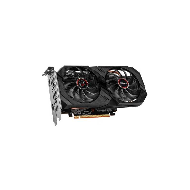 Asrock RX6500 XT PHANTOM GAMING D 4GB OC, 4GB DDR6, PCIe4, HDMI, DP, 2820MHz Clock, Overclocked