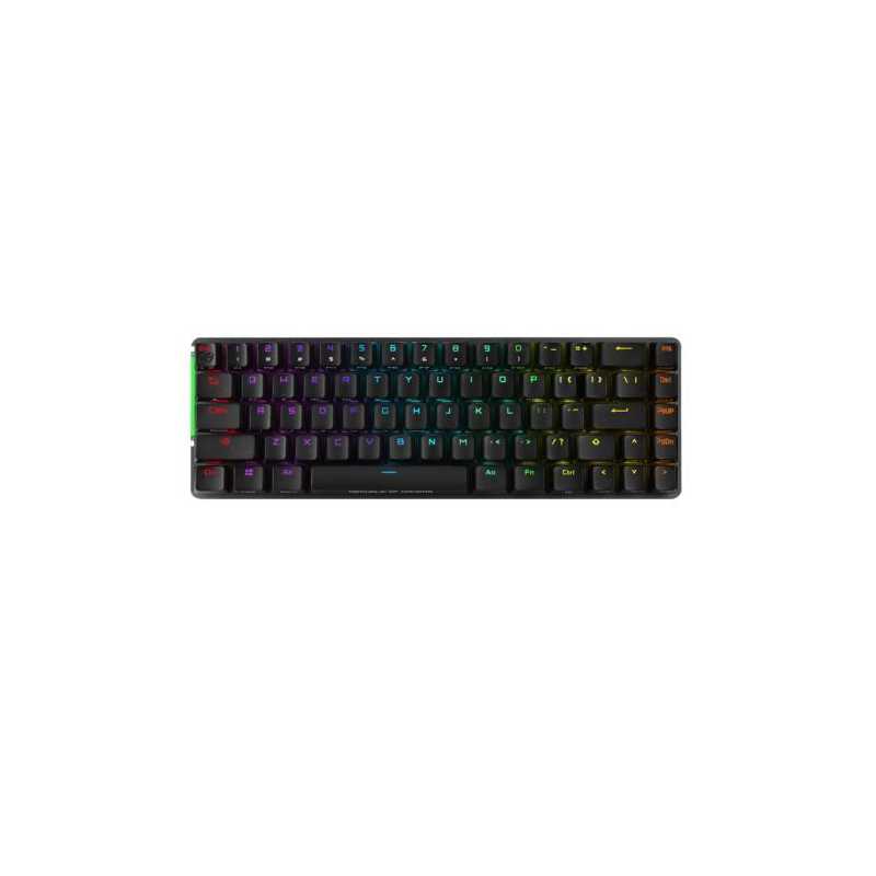 Asus ROG FALCHION NX BROWN Compact 65% Mechanical RGB Gaming Keyboard, Wireless/USB, ROG NX Brown Switches, Per-key RGB Lighting