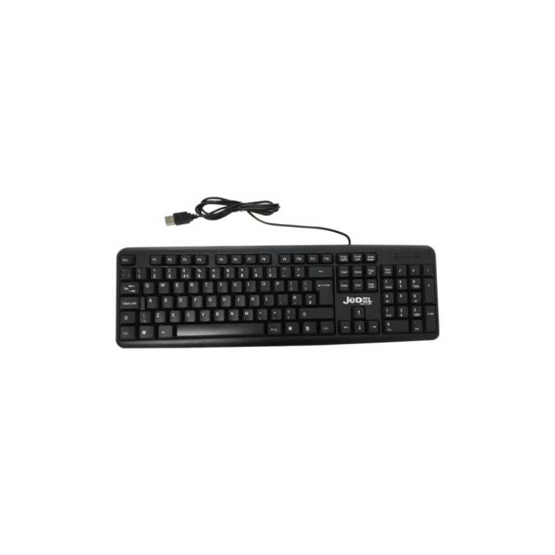 Jedel K11 Wired Keyboard, USB, Low Profile, Spill Resistant, Quiet Keys