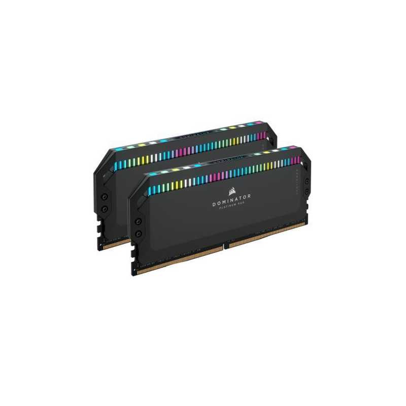 Corsair Dominator Platinum RGB 32GB Kit (2 x 16GB), DDR5, 6200MHz (PC5-49600), CL36, 1.3V, XMP 3.0, PMIC, DIMM Memory