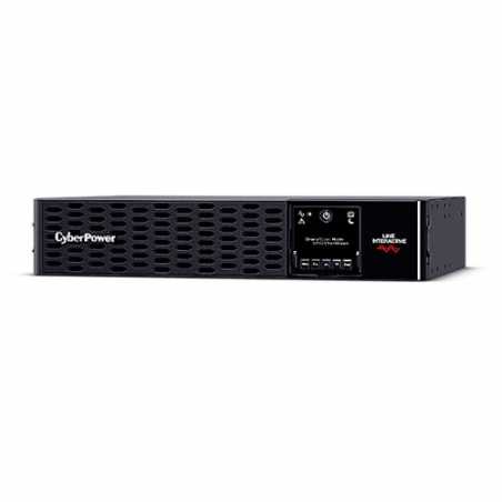 CyberPower Smart App 1000VA Line Interactive 2U Rackmountable UPS, 1000W, LCD Display, 10x IEC, AVR Energy Saving, Hot-swappable