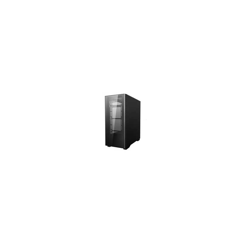 DeepCool MATREXX 50 ADD-RGB 4F Mid Tower 1 x USB 3.0 / 2 x USB 2.0 Tempered Glass Side & Front Window Panels Black Case with Add