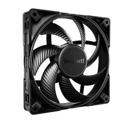 Be Quiet! (BL099) Silent Wings Pro 4 14cm PWM Case Fan, Black, Up to 2400 RPM, 3x Speed Switch, Fluid Dynamic Bearing