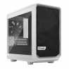 Fractal Design Meshify 2 Nano (White TG) Gaming Case w/ Clear Glass Window, Mini ITX, Angular Mesh, USB-C, 331mm GPU & 280mm Rad