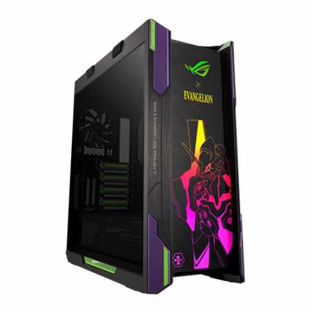 Asus ROG Strix Helios EVA Edition RGB Gaming Case w/ Tempered Glass Windows, E-ATX, GPU Braces, USB-C, Fan/RGB Controls, Carry H