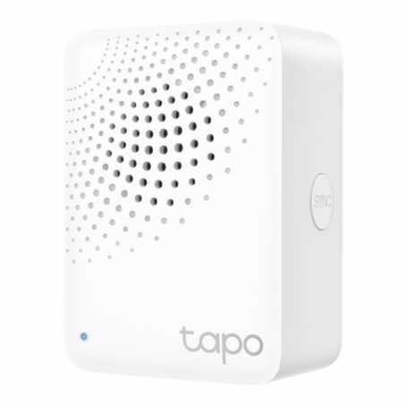 TP-LINK (TAPO H100) Smart IoT Hub w/ Chime, Connect up to 64 Devices, Low-Power, Smart Alarm, Smart Doorbell