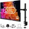 piXL PXD24VH 24 Inch Frameless Monitor with Speakers and 1 x half price piXL Single Monitor Arm Bundle