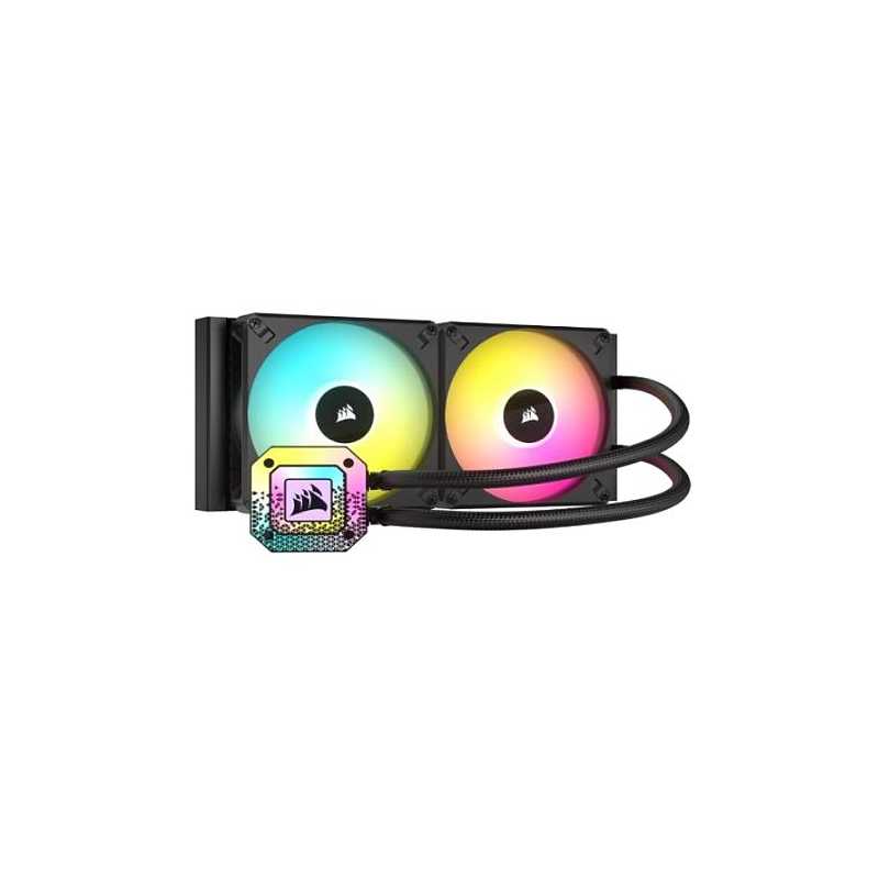 Corsair iCUE H115i ELITE CAPELLIX XT 280mm RGB Liquid CPU Cooler, AF RGB ELITE Fans, 33 LED Pump Head, iCUE Controller Included,