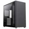 GameMax Spark Pro Black Gaming Case w/ 2x Tempered Glass Windows, ATX, Modular Design, Vertical Airflow Design, No Fans inc., US