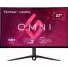 Viewsonic VX Series VX2718-PC-MHDJ 27" Curved Gaming Monitor, HDMI, Display Port, Full HD, 165Hz, 1ms, Freesync, Speakers, VESA