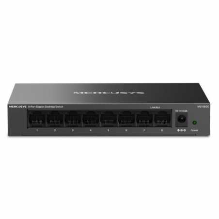 Mercusys (MS108GS) 8-Port Gigabit Unmanaged Desktop Switch, Steel Case