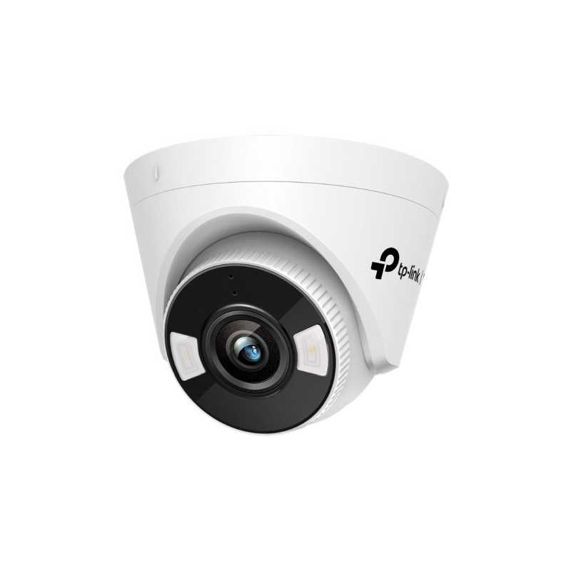 TP-LINK (VIGI C450 2.8MM) 5MP Full Colour Turret Network Camera w/ 2.8mm Lens, PoE, Smart Detection, People & Vehicle Analytics,