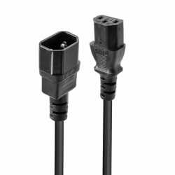 Lindy 30331 2m IEC Extension Cable, Black