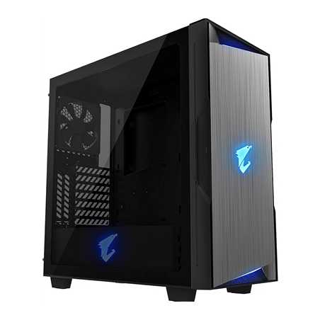 Gigabyte C300 Glass Mid Tower ARGB Gaming PC Case - GB-AC300G