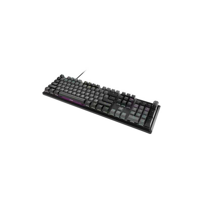 Corsair K70 CORE RGB Mechanical Gaming Keyboard, USB, Red Linear Switches, Sound Dampening, Rotary Dial, Grey Keycaps