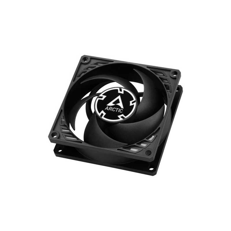 Arctic P8 Max High-Performance 8cm PWM Case Fan, Dual Ball Bearing, 500-5000 RPM, 0dB Mode, Black