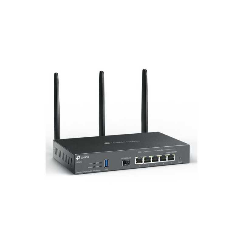 TP-LINK (ER706W) Omada AX3000 Gigabit VPN Wi-Fi Router, Dual Band, 6x GB Ports, USB 3.0, Mesh Technology, Abundant Security Feat