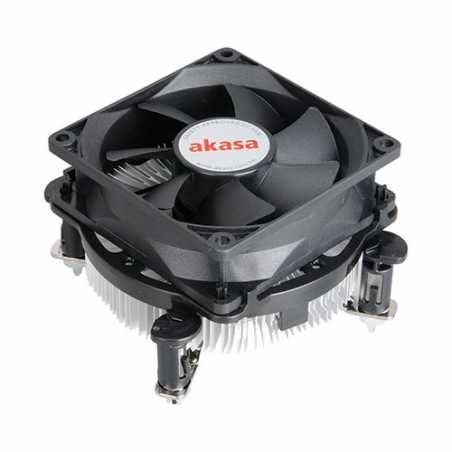 Akasa AK-CCE-7102EP Ultra Quiet Heatsink and Fan, Intel 1200/115X/775, Ultra Quiet PWM Fan, 73W TDP