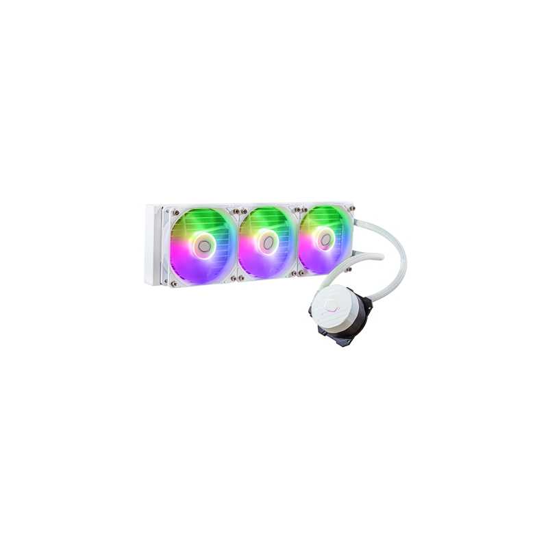 Cooler Master MasterLiquid 360L Core ARGB White All In One Liquid CPU Cooler - 360mm