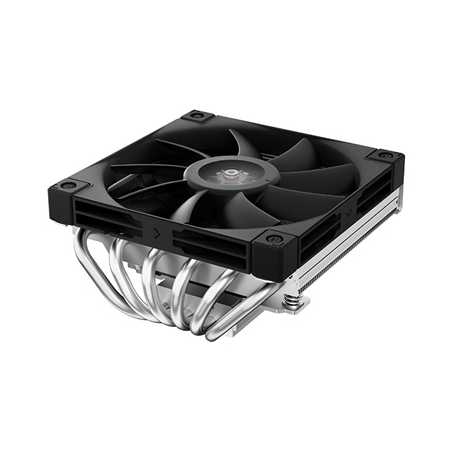 DeepCool AN600 Low-Profile CPU Cooler, 1x 120mm  PWM Fans, Aluminium Fins, Copper Base, 6x Heatpipes, Intel/AMD, White